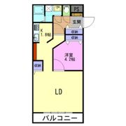 すずらんⅦの間取り画像