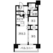 ローレルアイ名駅東の間取り画像