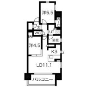 ローレルアイ名駅東の間取り画像
