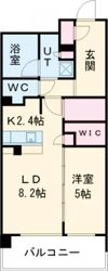 ローレルアイ名駅東の間取り画像