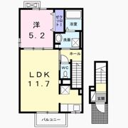 ミルトニアAの間取り画像