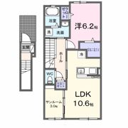 ロータスパークCの間取り画像