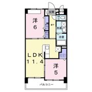 コンフォート フィールドの間取り画像