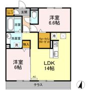 シェーンハイム静里の間取り画像