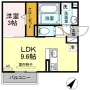 ヴィダ フェリィス三番館の間取り画像