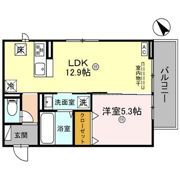シェノン栗東の間取り画像
