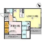 シェノン栗東の間取り画像