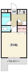 レジデンス徳島の間取り画像