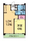 YKハイツ高丸の間取り画像