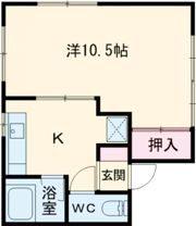 富士見荘の間取り画像