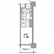 ザ・パークハビオ堂島の間取り画像