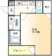 フジパレス湊Ⅰ番館の間取り画像