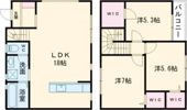 桑名市下深谷部 戸建ての間取り画像