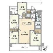 ソルフィエスタ船堀の間取り画像
