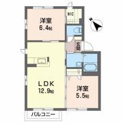 ディアコートYS Aの間取り画像