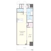 La’a Kea 徳川(ラアケア徳川)の間取り画像