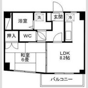 カストール八乙女の間取り画像