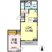 DーROOM 大和町の間取り画像
