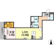 DーROOM 大和町の間取り画像