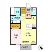 リヴェール乙女 Bの間取り画像