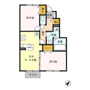 エーデル プラシードの間取り画像