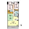 プラザハイツ二ツ屋C棟の間取り画像