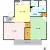 クレセール八木 B棟の間取り画像