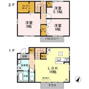 PaloSanto E棟の間取り画像