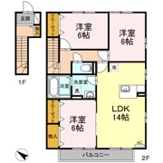グランディオーソ 2ndの間取り画像