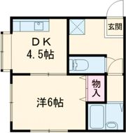 シャトリエⅠの間取り画像