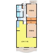 サンキャッスル岩崎の間取り画像