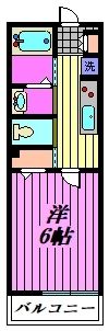 Will Arc狭山の間取り画像