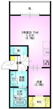 REGALEST 橘（レガリスト タチバナ）の間取り画像