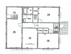 楊子町借家(ヨウズチョウシャクヤ) 部屋番号：Aの間取り画像