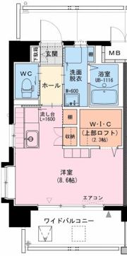 Caron旭通りの間取り画像