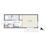 S Apt．新長田A棟の間取り画像