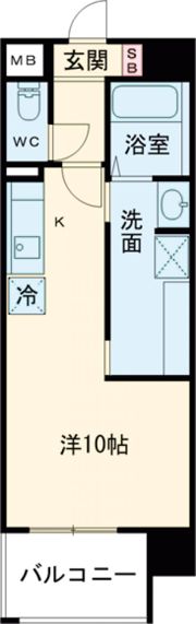 VIVERE長嶺東の間取り画像