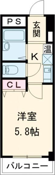 トシヤマンションの間取り画像