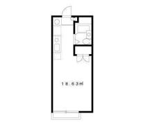 ハビタス調布の間取り画像