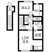 メゾンフェリシテ東根の間取り画像