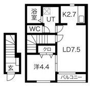 ブランシェ本館の間取り画像