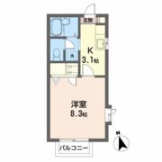 サザン ウィルⅠの間取り画像
