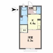 シャーメゾン藤木 Bの間取り画像