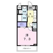プリムヴェールⅤの間取り画像