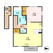 ヴィクトワール Ⅱ Aの間取り画像
