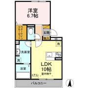 サリジエC棟の間取り画像