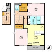 ボンヌ・シャンスの間取り画像