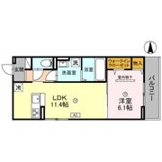 プラムルージュの間取り画像