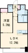 クロノス48練兵町の間取り画像