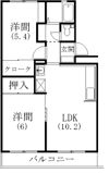 マンション大丸の間取り画像